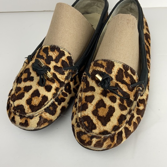 Michael Kors Calf Hair Leopard Loafers 9 1/2 M - Picture 12 of 12